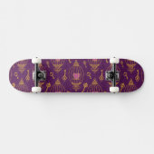 Herz-Schlüssel-Muster Skateboard (Horizontal)