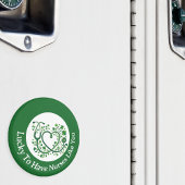 Herz-Schmetterlings-Stethoskop Glück, Krankenschwe Magnet