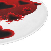 Herz Schneidebrett (Ecke)