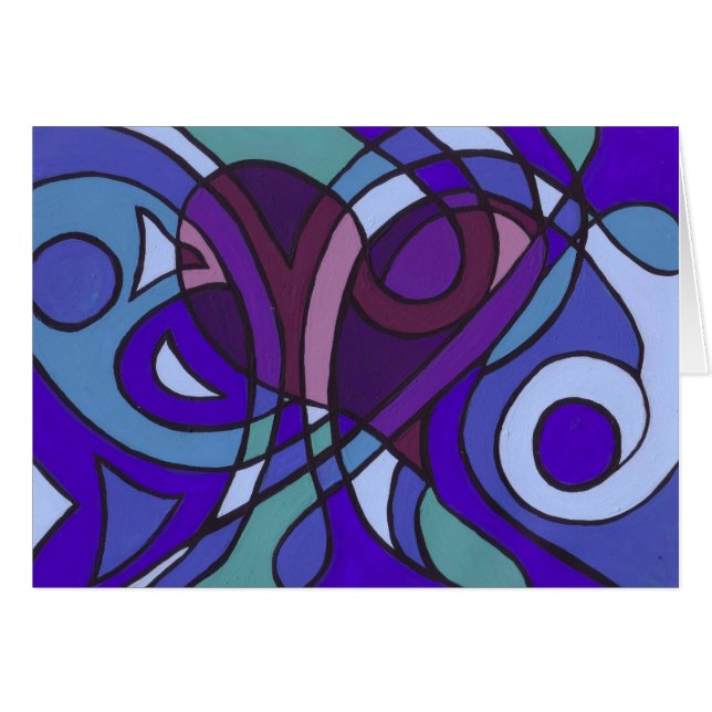 Herz-Schnüre (Vorderseite (Horizontal))