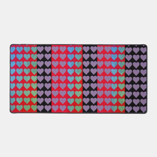 Herz Schreibtischunterlage (Vorderseite)