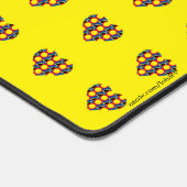 Herz Schreibtischunterlage (Ecke)