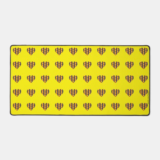 Herz Schreibtischunterlage (Vorderseite)