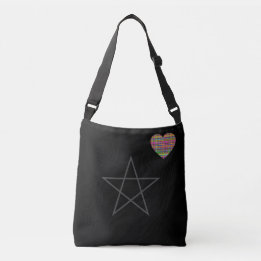 Herz - Schwarz - Emo - Tasche