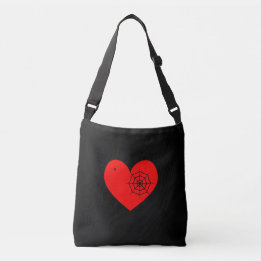 Herz - Schwarz - Emo - Tasche