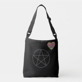 Herz - Schwarz - Emo - Tasche