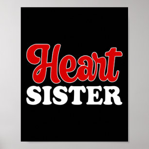 Herz Schwester Chd Krieger Schwester Angeborener H Poster