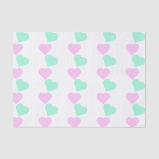 Herz Seidenpapier (Vorderseite)