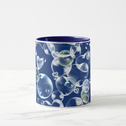 Herz-Seifenblasen Tasse (Zentrum)