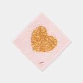 herz  serviette (Ecke)