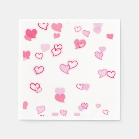 Herz Serviette (Vorderseite)