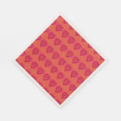 Herz Serviette (Ecke)