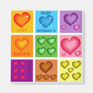 Herz-Set Magnet