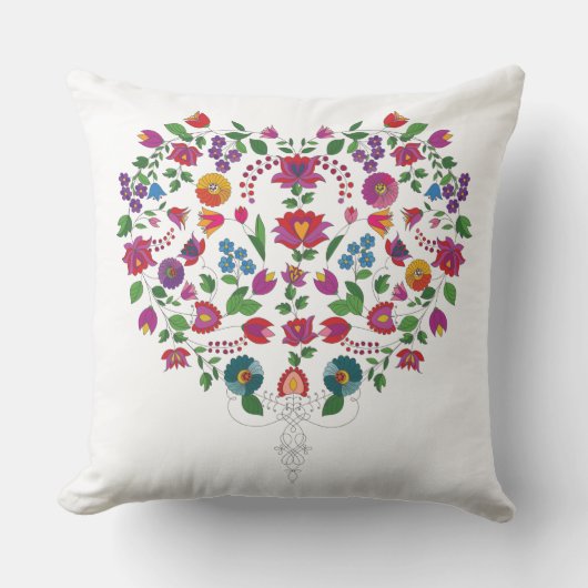Herz-Shaped-Liebe-Symbol Kissen (Vorderseite)