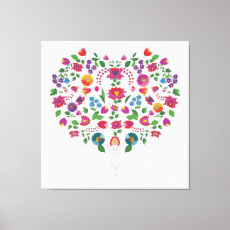 Herz-Shaped-Liebe-Symbol Leinwanddruck