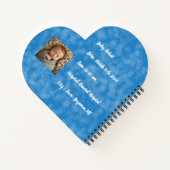 Herz-Shaped Notes to My Baby Journal Notizblock (Rückseite)