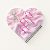 Herz-Shaped Notes to My Baby Journal Notizblock (Rückseite)