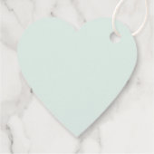 Herz-Shaped Sage Meant to Bee Wedding Geschenkanhänger (Rückseite)