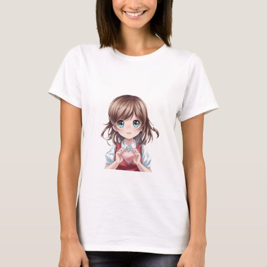 Herz-Shirt T-Shirt (Vorderseite)