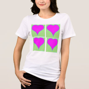 Herz-Shirt Tri-Blend Shirt