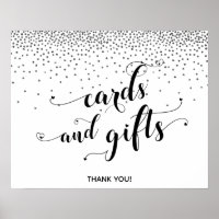 Herz & Silber, Karten und Geschenke Empfang-Zeiche