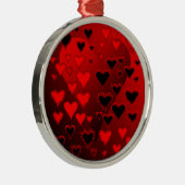 Herz Silbernes Ornament (Rechts)
