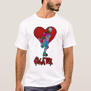 Herz-Skate-T - Shirt