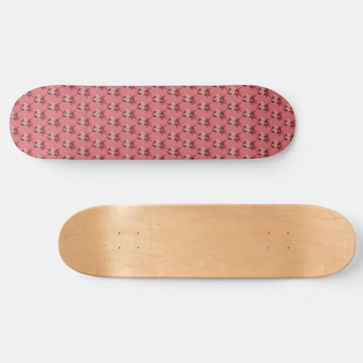 Herz-Skateboard Skateboard (Horizontal)