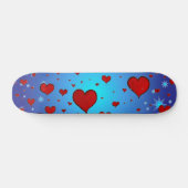 Herz-Skateboard Skateboard (Horizontal)