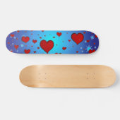 Herz-Skateboard Skateboard (Horizontal)
