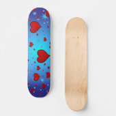 Herz-Skateboard Skateboard (Vorderseite)
