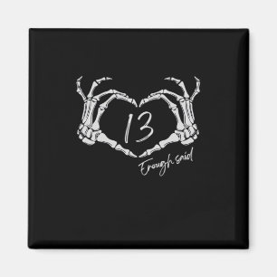 Herz Skeleton Hand Classic Magnet