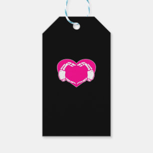 Herz Skeleton Hände Gothic Valentine Classic Geschenkanhänger