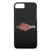 Herz Skeleton Hands Case-Mate iPhone Hülle (Rückseite)