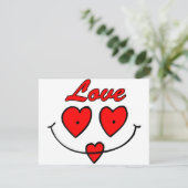 Herz-Smiley (Stehend Vorderseite)