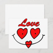 Herz-Smiley (Vorne/Hinten)