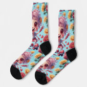 Herz Socken (Linkes Detail)