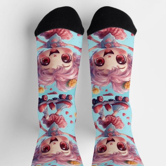 Herz Socken (Oben)
