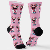 Herz Socken (Gewinkelt)
