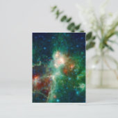 Herz-Soul-Nebel NASA Postkarte (Stehend Vorderseite)