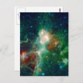 Herz-Soul-Nebel NASA Postkarte (Vorne/Hinten)
