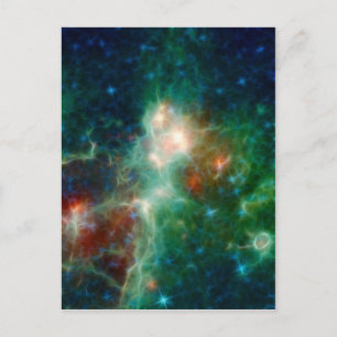Herz-Soul-Nebel NASA Postkarte