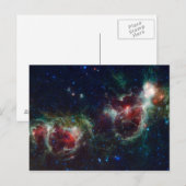 Herz-Soul-Nebel Postkarte (Vorne/Hinten)