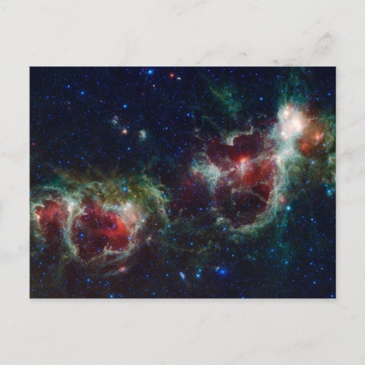 Herz-Soul-Nebel Postkarte (Vorderseite)