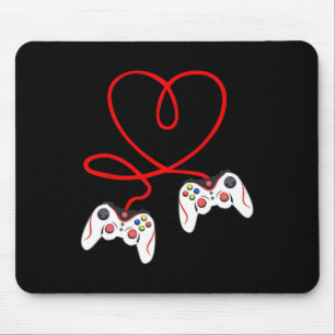 Herz Spielcontroller Videospieler Gaming Valenti Mousepad