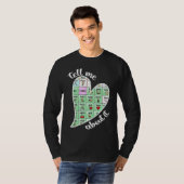 Herz Sprachpathologe Wörter zählen T-Shirt (Vorne ganz)
