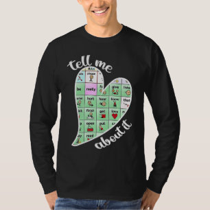 Herz Sprachpathologe Wörter zählen T-Shirt