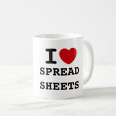 Herz, SPREADSHEETS, I Kaffeetasse (VorderseiteRechts)