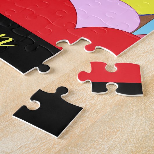 Herz spricht über Liebe: Puzzle (Seite)