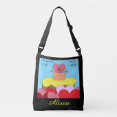 Herz spricht über Liebe: Tragetaschen Mit Langen Trägern (Vorderseite)